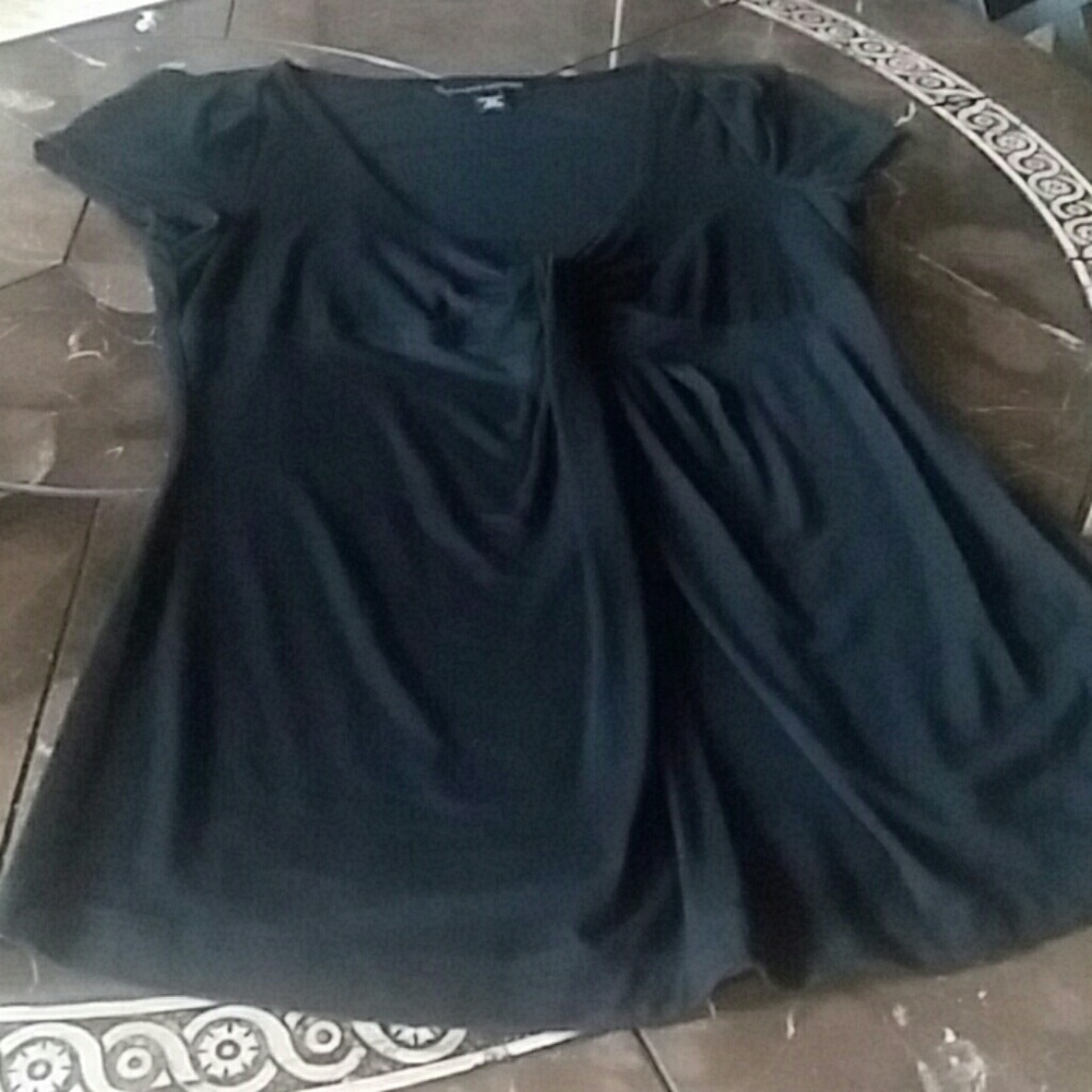 BANANA REPUBLIC Black Knot Blouse